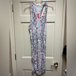 NWT Sundry Snake Midi Dress